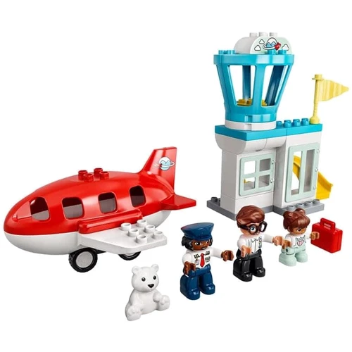 LEGO DUPLO Самолет и аэропорт (10961): Количество деталей, шт. 28