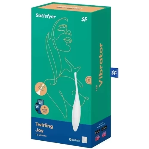 Смарт-вибратор для клитора Satisfyer Twirling Joy White