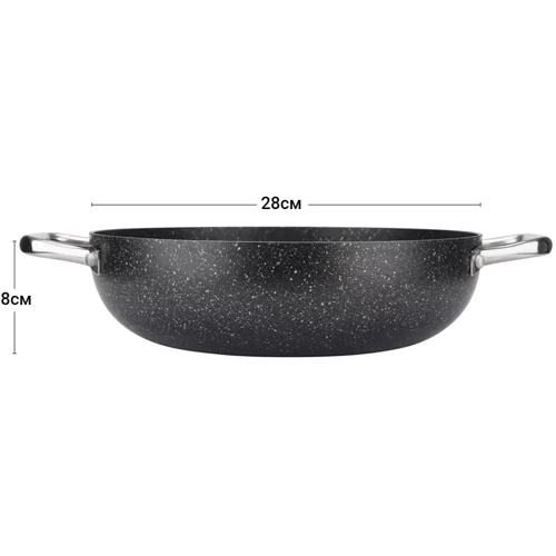 Сковорода Fissman PROMO WOK 28x8см 4 л (14986): Диаметр, см 28