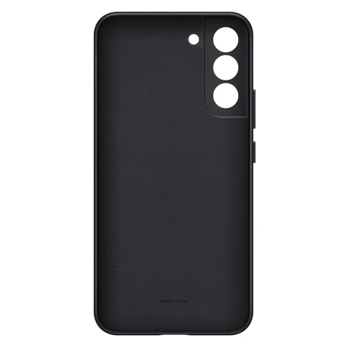 Чохол для телефона Samsung Leather Cover Black (EF-VS906LBEGRU) для Samsung S906 Galaxy S22+: Колір чорний