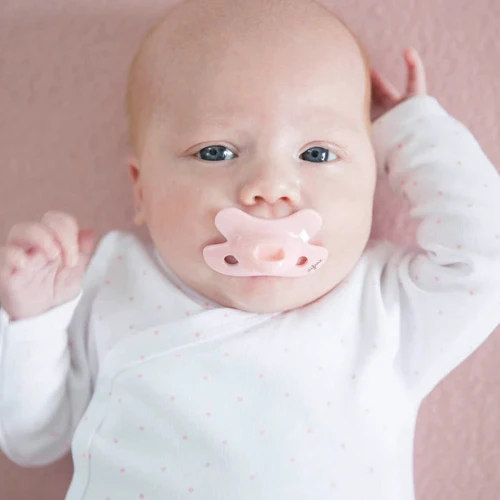 Пустышка силиконовая Difrax Natural Newborn Uni 0+ мес. Ice (UN113 Ice): Возраст с рождения