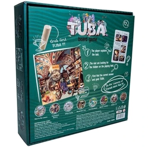 Настольная игра Strateg ТУБА на английском языке (30264): Тип Детские