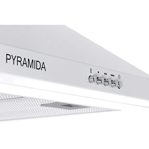Вытяжка Pyramida KH 50 WH: Материал корпуса нержавеющая сталь
