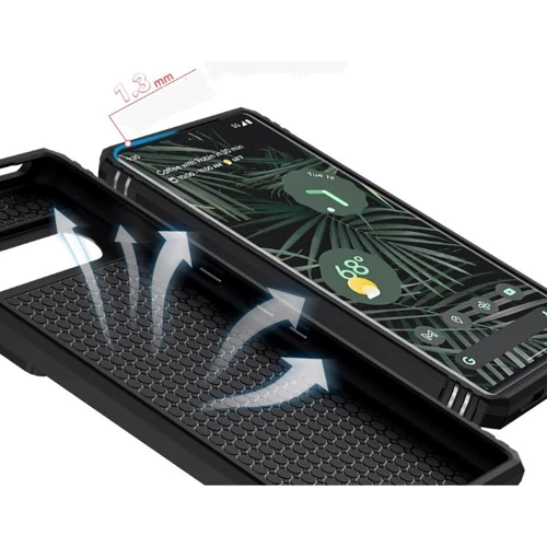Чехол для телефонов BeCover Military Black for Google Pixel 7 Pro (708828): Пленка в комплекте нет