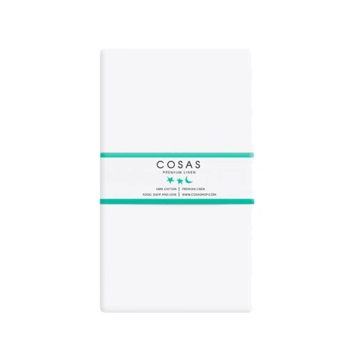 Комплект постільної білизни Cosas на гумці Dino GreenEl-white 160х220 см (DinoGreen_El-white_155)