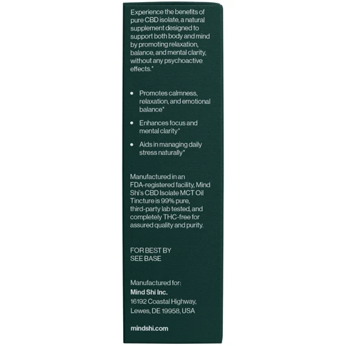 Масло Mind Shi CBD Oil Isolate 2000 mg Strawberry - 10 ml