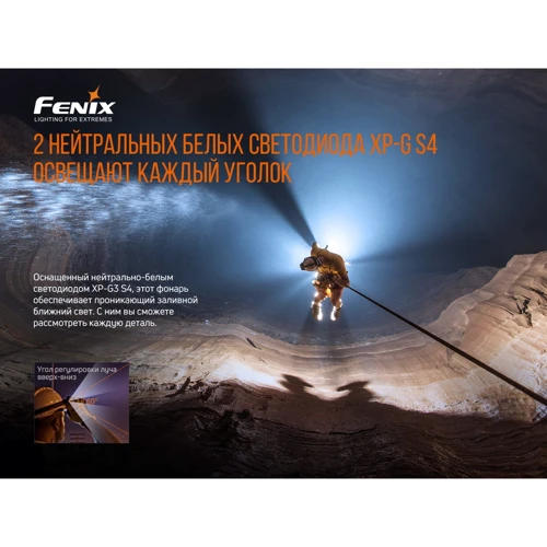 Фонарь туристический Fenix HP30R V2.0 фото 14