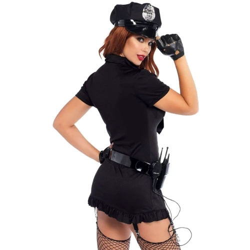 Эротический костюм полицейской Leg Avenue Dirty Cop S/M