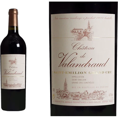 Вино Chateau Valandraud 2007 красное сухое 0.75 л (BWT3528): Страна производитель Франция