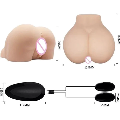Мастурбатор с вибрацией LYBAILE Crazy Bull Vagina and Anal (BM-009190Z-1)