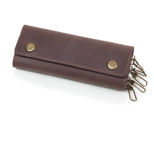 Чоловіча ключниця DNK Leather коричнева (DNK-Keys-Lcol-F): Тип Ключниці