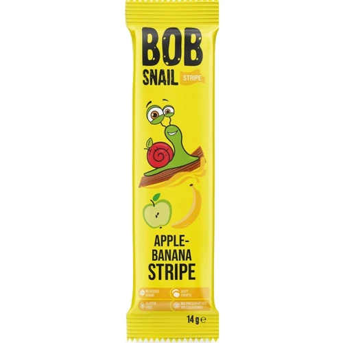 Страйпси натуральні Bob Snail яблучно-бананові 14г