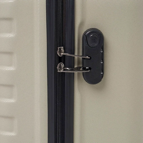 Валіза Ricco Grande M cream (T15002cream-M): Тип ручки Телескопическая ручка, Короткая ручка