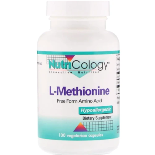Nutricology L methionine L метионин 100 капсул