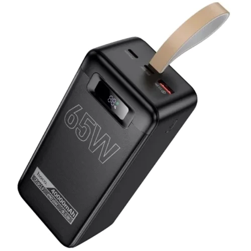 Зовнішній акумулятор Hoco Power Bank 40000mAh DB82 Aquila 65W Black: Ємність батареї, мАг 40000