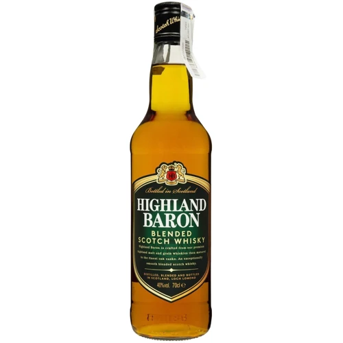 Виски Highland Baron Blended Scotch 40% 0.7 л (FSH_5016840017219)