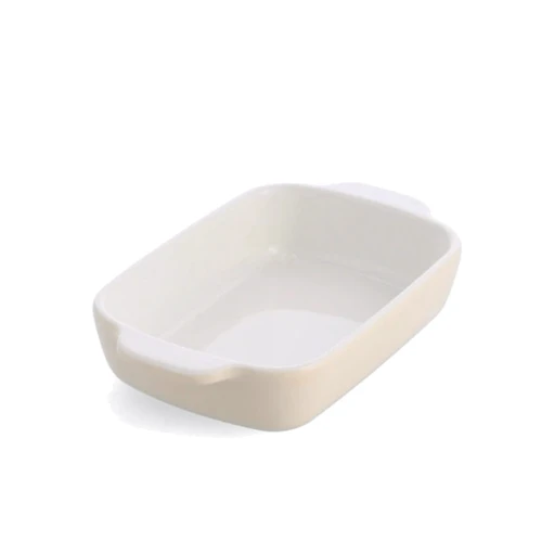Форма для запікання з кришкою KitchenAid, 6.5х15.5х26 см кремовий (CC006105-001): Матеріал Керамика
