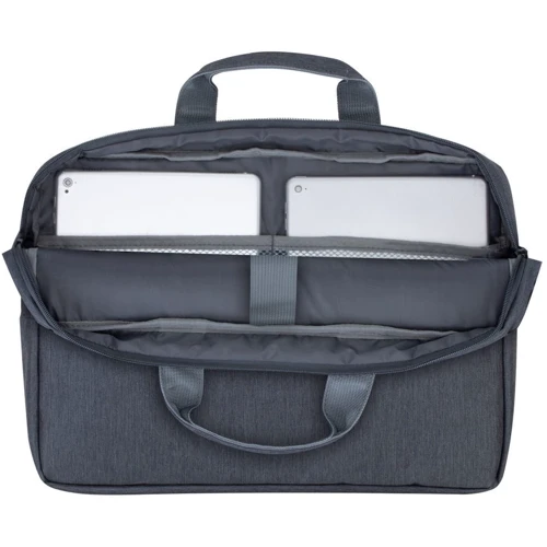 Сумка для ноутбуков RivaCase 15.6" Prater Dark Grey (7532): Вместимость ноутбук, блок питания, аксессуары