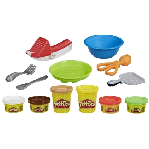 Игровой набор массы для лепки Hasbro Play-Doh Кухонные принадлежности (E7253_E8680 PD SPAGHETTI N MEATBALLS PLAYSET): Производитель Hasbro