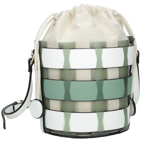 Женская сумка бакет-бэг Nobo зеленая (NBAG-I5130-CM08): Пол Женский