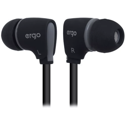 Наушники Ergo VM-110 Black: Тип конструкции вакуумные