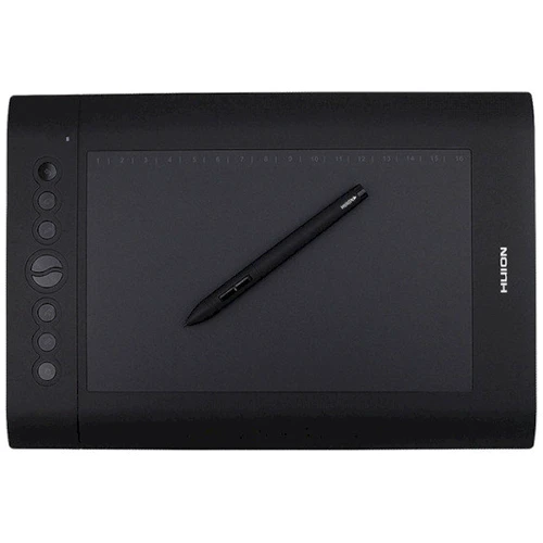 Графический планшет Huion H610Pro V2: Формат поверхности A5