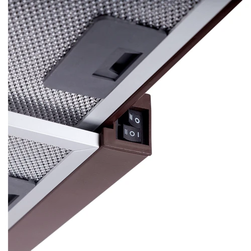 Вытяжка Pyramida TL 50 SLIM BR: Тип воздухоочистителя Рециркуляция, Отвод