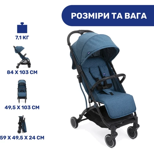 Прогулочная коляска Chicco Trolleyme Stroller Цвет 58 (79865.58): Возможность установки люльки нет