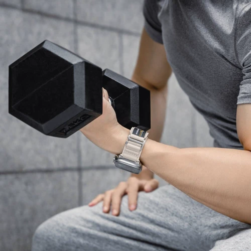 Switcheasy Active Sport G-hook Watch Loop Starlight (MAW459160SI23) для Apple Watch 42/44/45/49mm фото 8