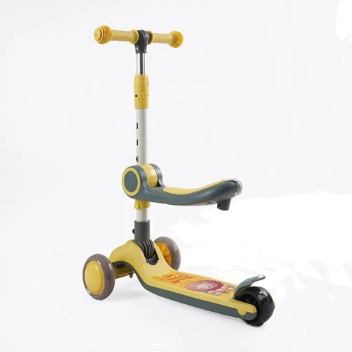 Самокат триколісний з сидінням Skyper JT-38754: Тип коліс литые