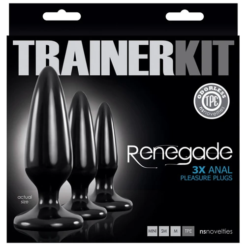 Набор анальных пробок Pleasure Plug 3pc Trainer Kit