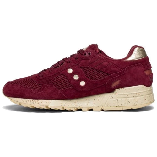 Кроссовки Saucony Shadow 5000 (70414-2s) 39.5 (7.5) бордовые натуральная замша всесезон: Вид Кроссовки