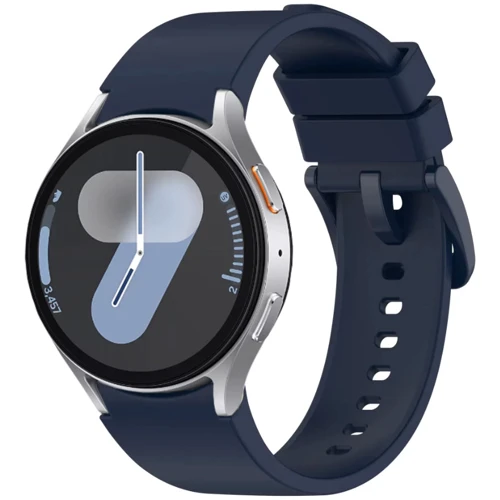 BeCover Strap Tape Deep Blue for Samsung Galaxy Watch (20mm) 4 40mm-44mm/5 40-44mm/6 40-44mm/7 40-44mm (712055)