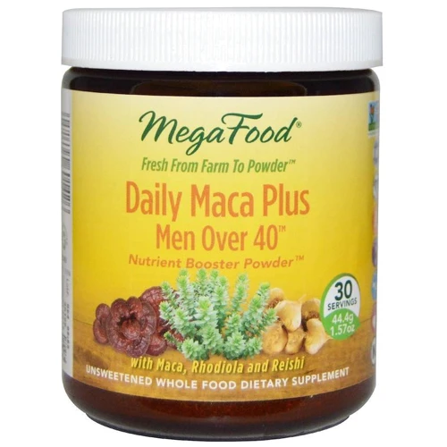 

MegaFood Daily Maca Plus Men Over 40 1.57 oz (44.4 g) Репродуктивное здоровье мужчин