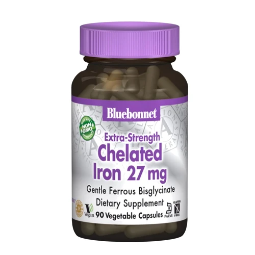 

Bluebonnet Nutrition Albion Extra-Strength Chelated Iron 27 mg 90 caps
