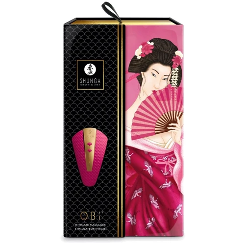 Клиторальный вибратор Shunga Obi Raspberry