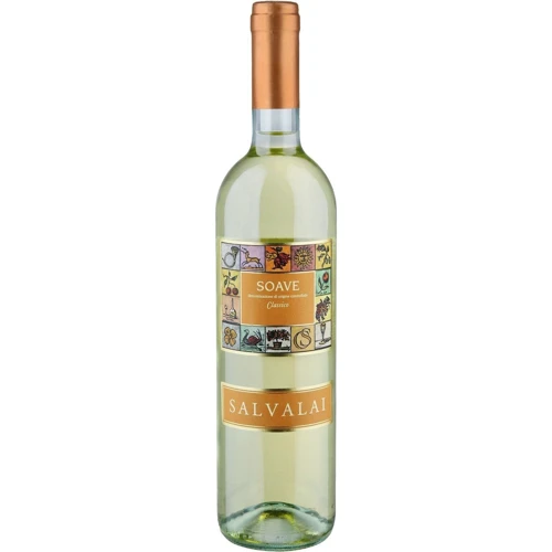 Вино Salvalai Soave Classico DOC белое сухое 0.75 л (YL8005276062068)