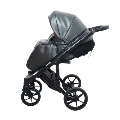 Универсальная коляска 3 в 1 Verdi Mirage NEW 9023-VMN-01, black, черный фото 7