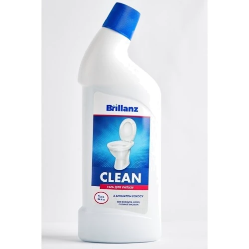 Гель Brillanz Clean для унитаза 1 л (4820228750541)