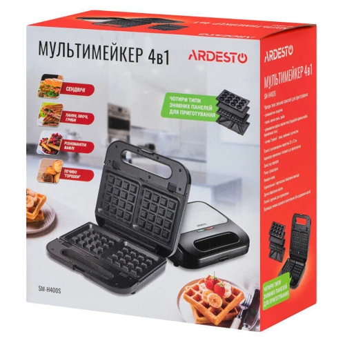 Ardesto SM-H400S: Материал корпуса пластик