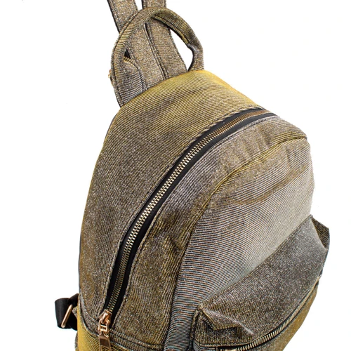 Жіночий рюкзак Valiria Fashion золотий (DETAG8013-1): Фактура Гладка, матова
