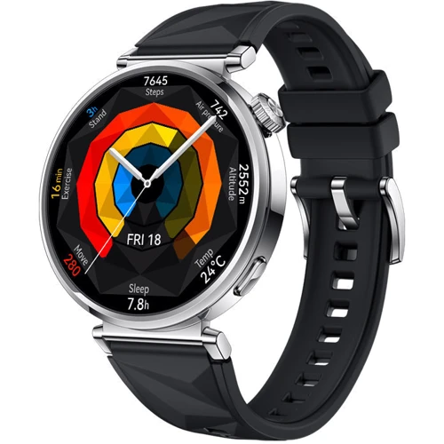 Смарт-часы Huawei Watch GT 5 41mm Black: Дисплей 1.32" AMOLED (466x466) / 352 ppi