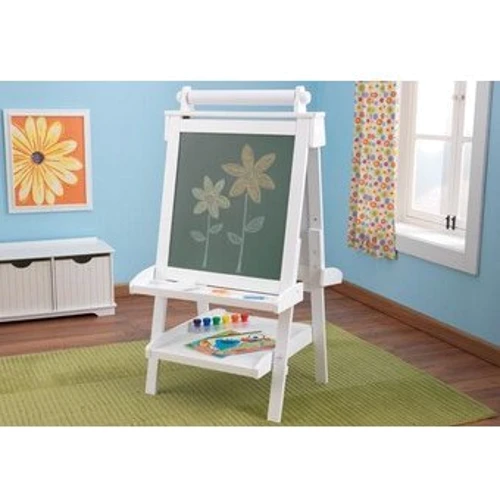 Доска для рисования KidKraft Deluxe Wooden Easel - White (62040)