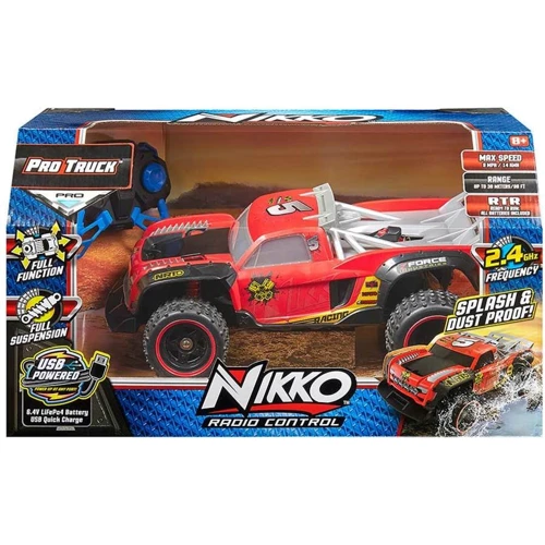Машинка на радиоуправлении Nikko Racing 5 красная с быстрой зарядкой (10061)