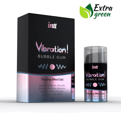 Рідкий вібратор Intt Vibration Bubble Gum EXTRA GREEN (15 мл): Форма випуску Рідкий вібратор