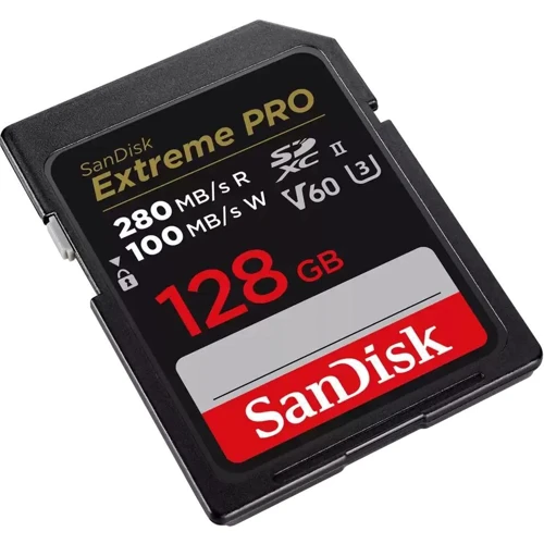 Карта памяти SanDisk 128GB SDXC Class 10 UHS-II U3 V60 Extreme PRO (SDSDXEP-128G-GN4IN)