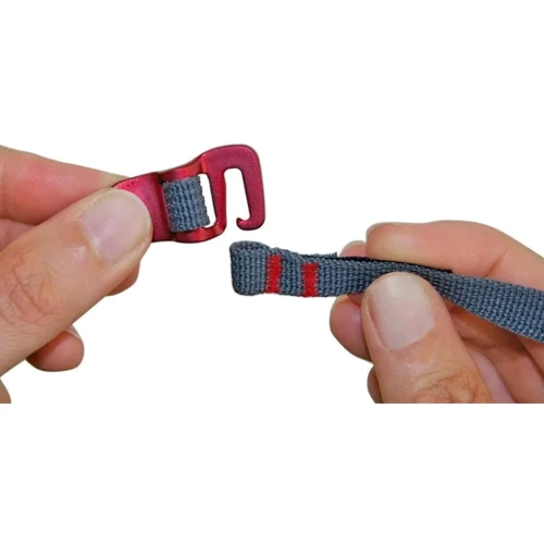 Стяжной ремень Accessory Strap With Hook Buckle Grey, 1 м x 10 мм (STS ATDASH101.0) фото 1