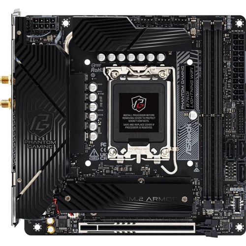 ASRock B760I LIGHTNING WIFI: Оперативная память 2 x DDR5 DIMM / 96 ГБ