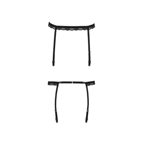 

Пояс-стрепы для чулок Passion Exclusive Shelly Garter Belt black XXL/XXXL