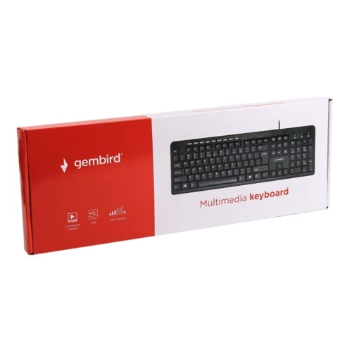 Клавиатура Gembird KB-UM-106-UA: Интерфейс подключения USB